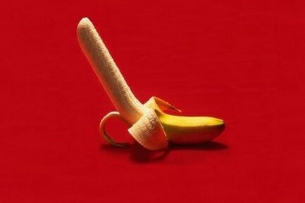 香蕉象征着因运动而变大的阴茎
